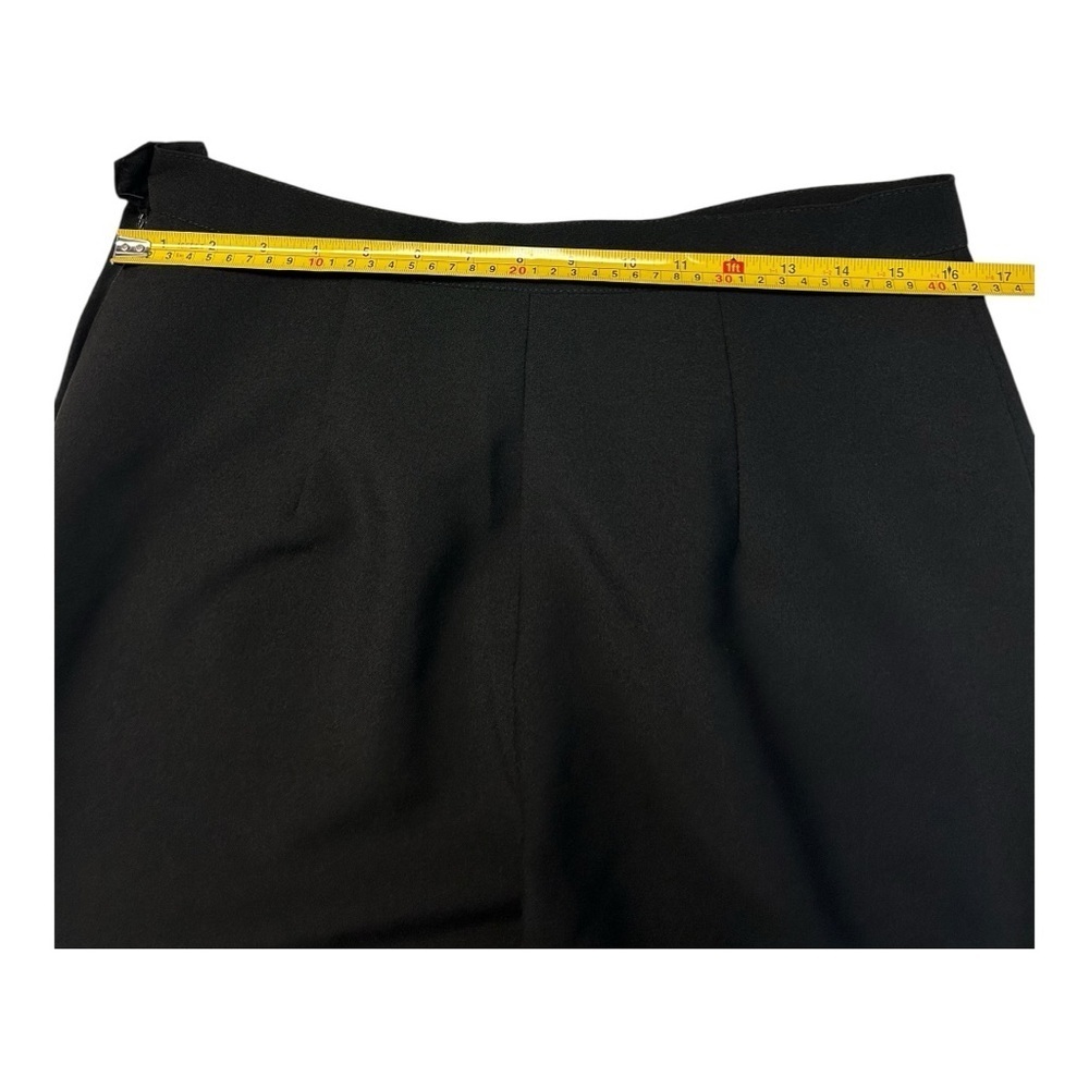 DANIELLE BERNSTEIN PANTS BLACK SIZE 16 but fits more like size large - Picture 7 of 10